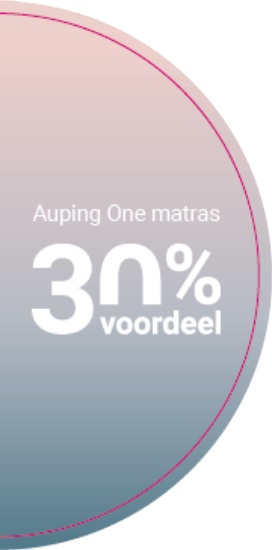 Auping Inizio matras 30% korting