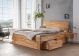 Ladenbed Los Angeles eiken