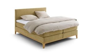 Auping Criade boxspring Mellow Brass en Plain hoofdbord