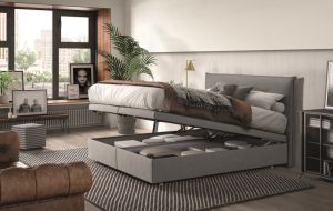 Boxspring met opbergruimte