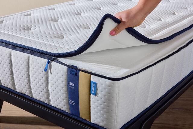Afritsbare matrashoes van het Auping Elite matras