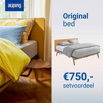 Auping Original bed: &euro; 750,- setvoordeel