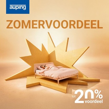 Auping zomervoordeel - tot 20% korting