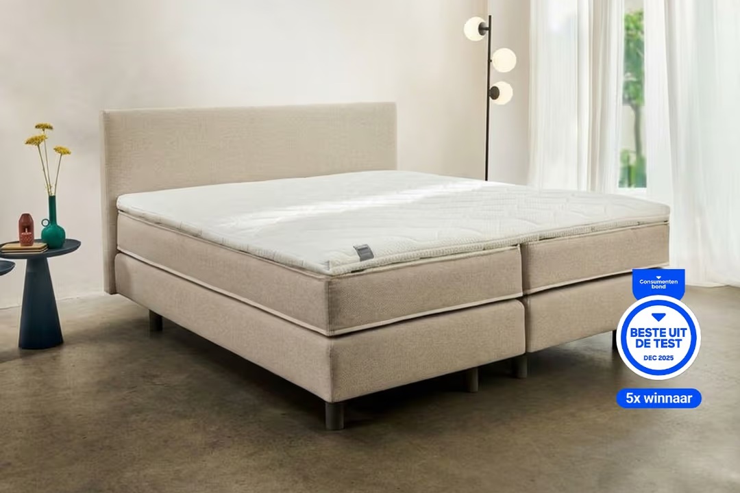 Auping boxspring bundel 1000,- voordeel