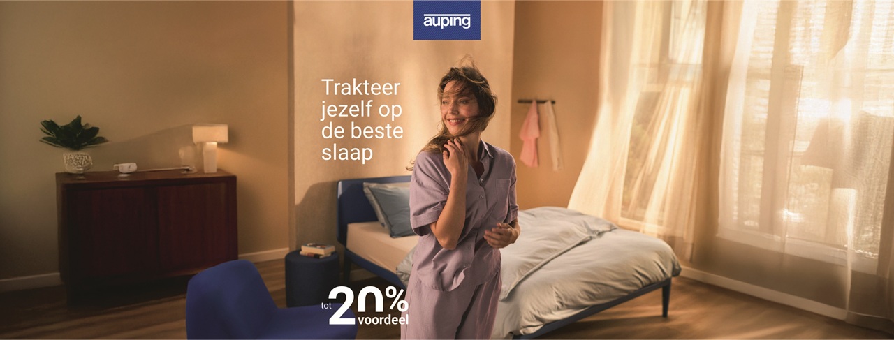 Auping zomerpromotie: Tot 20% korting