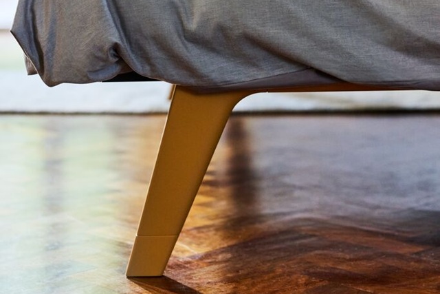 Auping Original detail onderstel Mustard