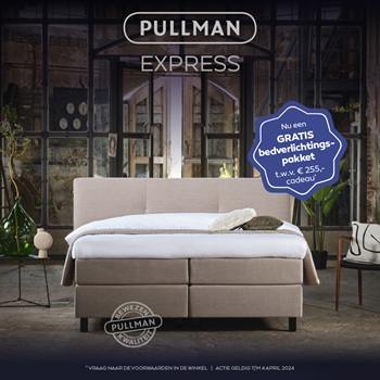 Pullman Express boxspring - Gratis verlichtingspakket
